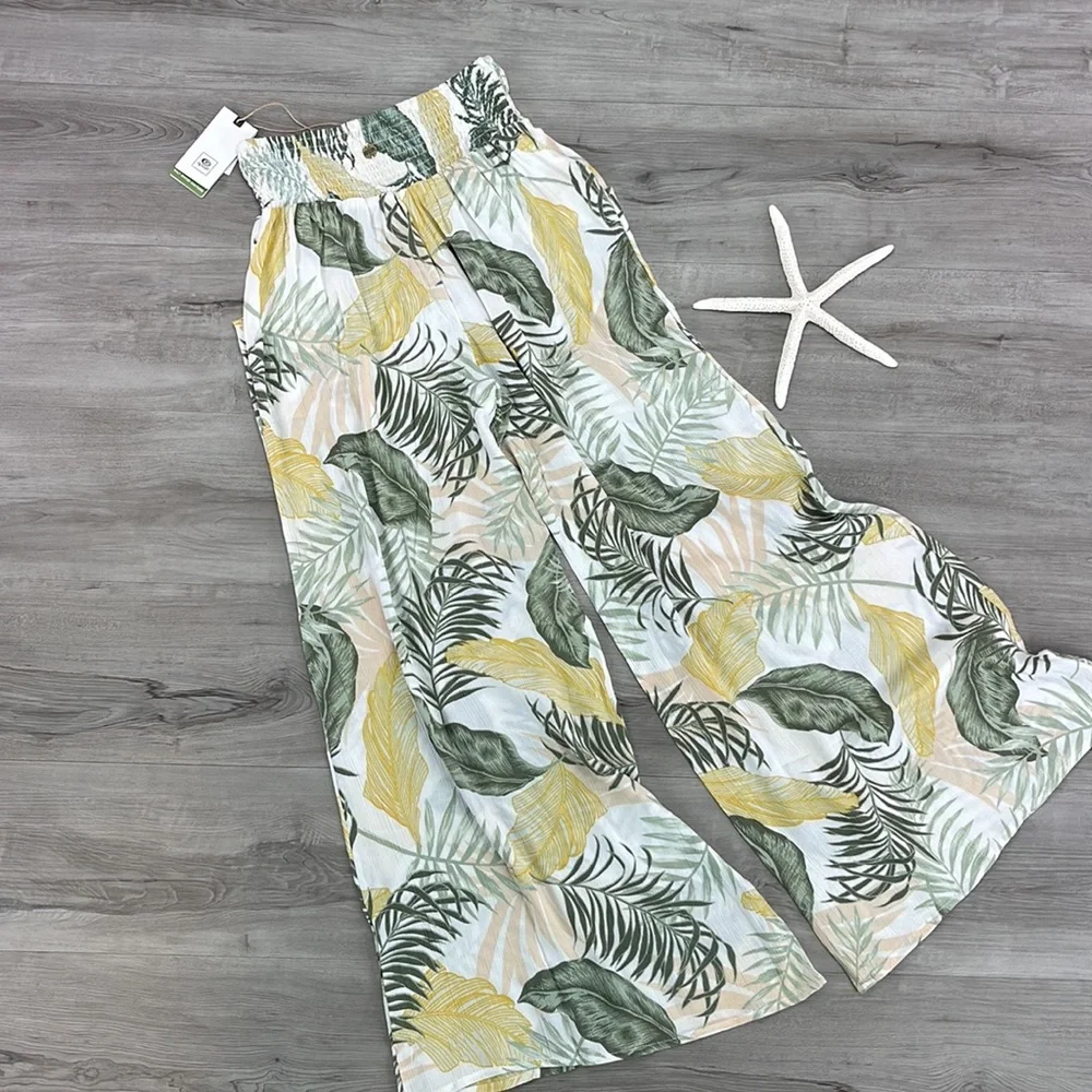 🔆RIP CURL🔆COATAL PLALM BEACH PANTS - Picture 11 of 12